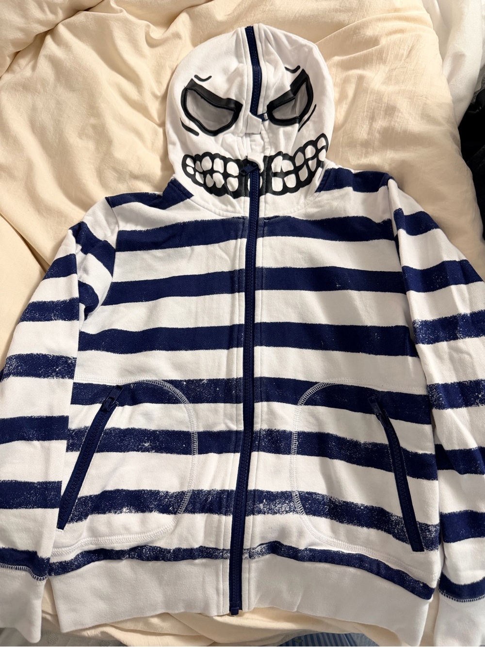Kids-Stella McCartney skull face hoody